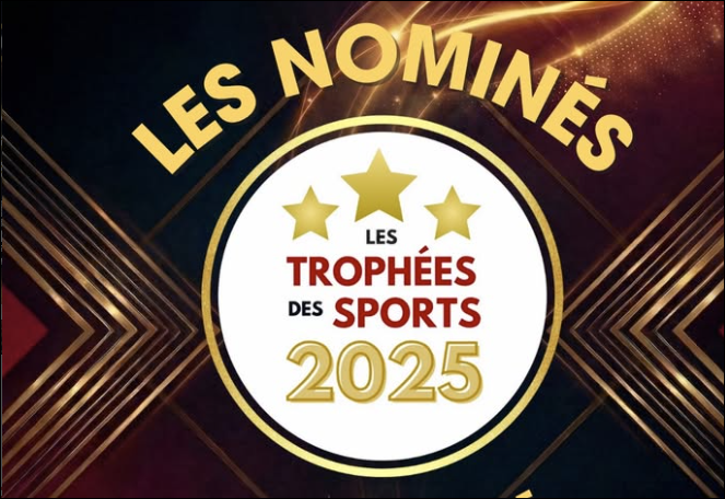 Est nommé au Trophée du Sport 2025...