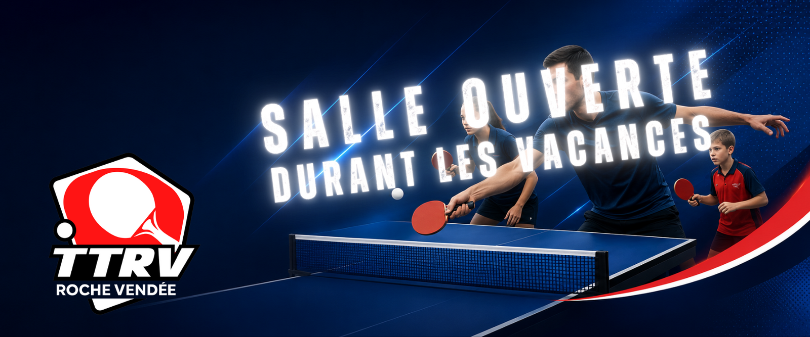 Salle accessible durant les vacances de la Toussaint