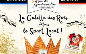 Une fève  Tennis de Table La Roche Vendée  chez Tartines et Gourmandises