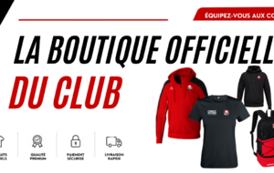 Présentation de la Boutique du club à la salle