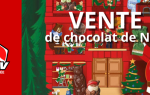 Vente de chocolats de Noël