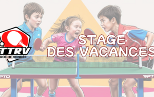 Stage Vacances Toussaint n°2 : ouvert aux jeunes licenciés du TTRV