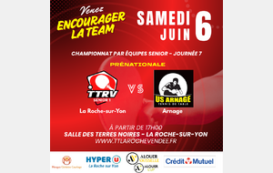 Samedi, on vous attend à la salle