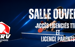 Samedi salle ouverte