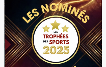 Est nommé au Trophée du Sport 2025...