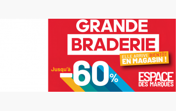 Grande Braderie d'Espace des Marques