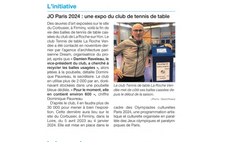 Notre démarche éco-responsable dans Ouest France