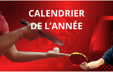 Planning prévisionnel de la saison