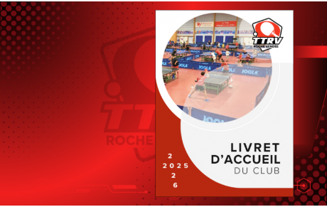 NOUVEAUTÉ : Découvrez notre tout nouveau livret d’accueil du club