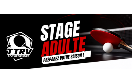 Stage Adulte pour préparer la rentrée